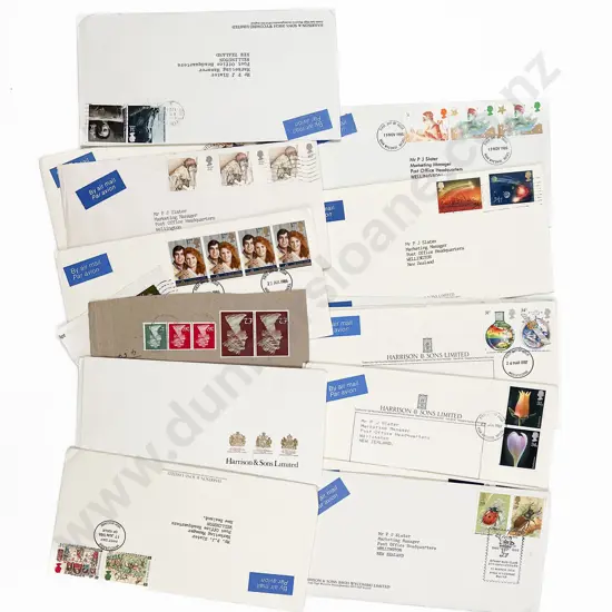 UK Collection FDC's and Harrison & Sons Ltd Stamp Printers Issue Presentation Packs