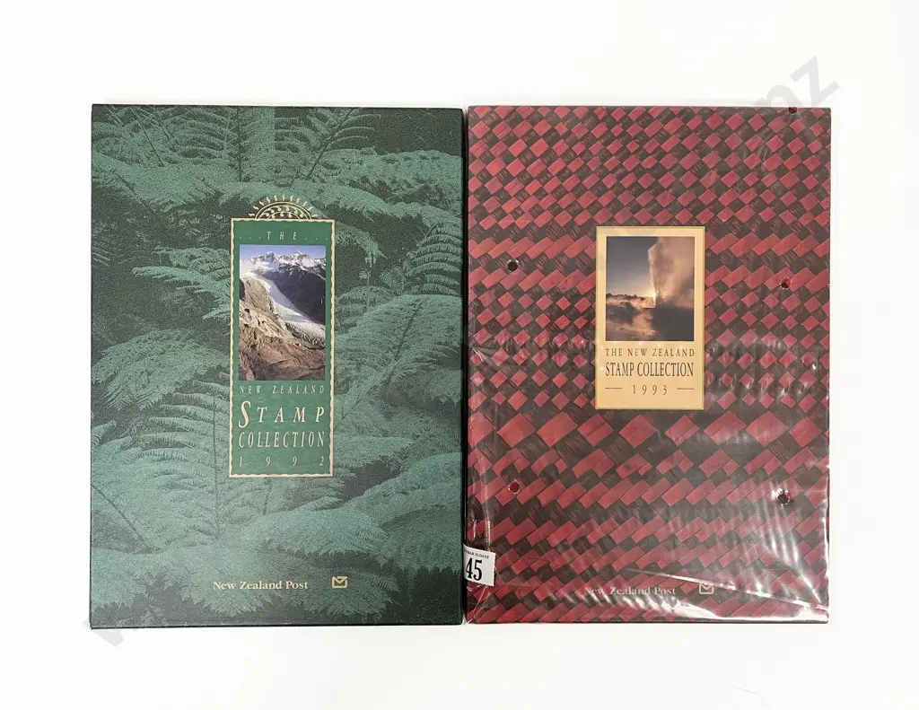 The NZ Stamp Collection 1992 and 1993 Image 1++