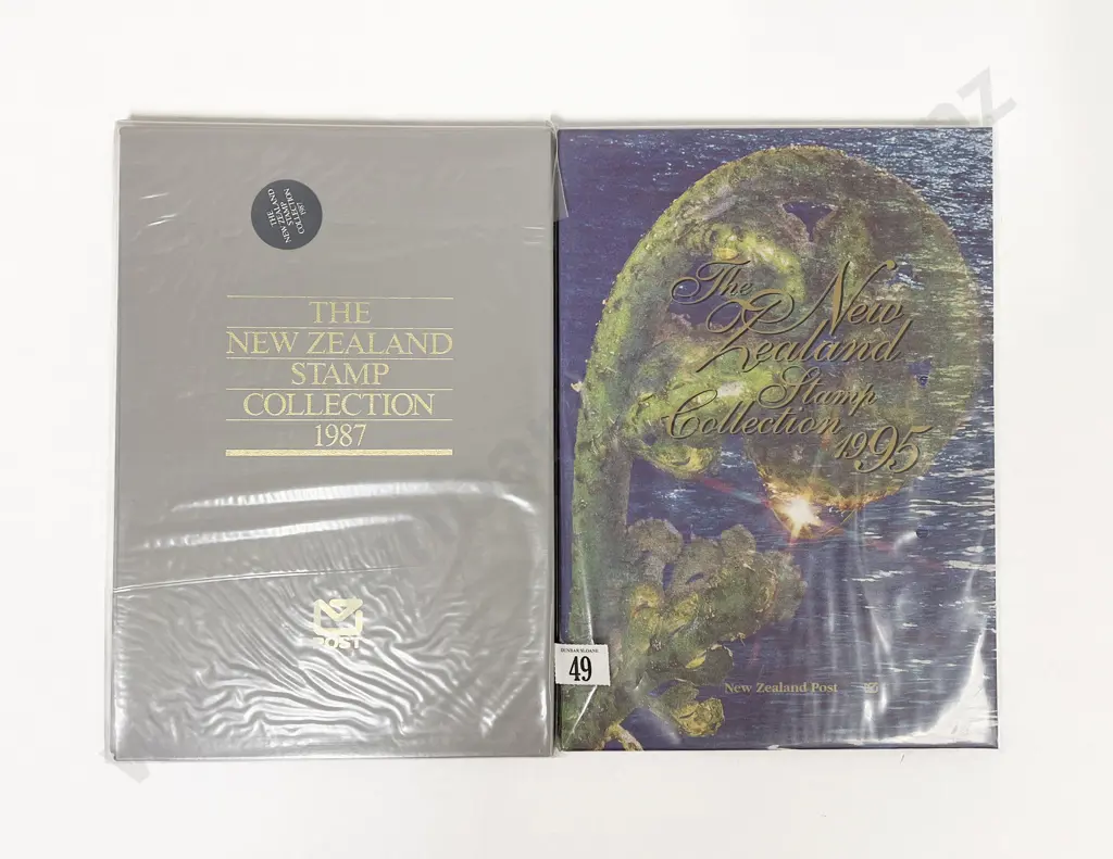 The NZ Stamp Collection 1987 and 1995 Image 1++