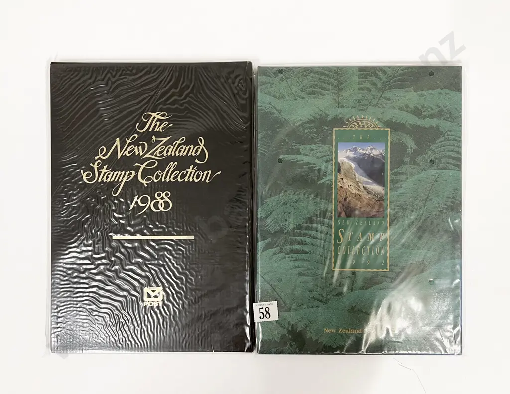 The NZ Stamp Collection 1988 and 1992 Image 1++