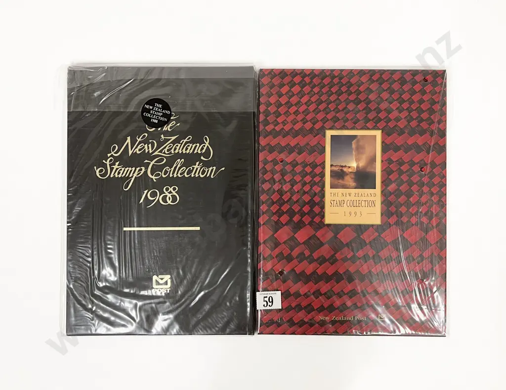The NZ Stamp Collection 1988 and 1993 Image 1++