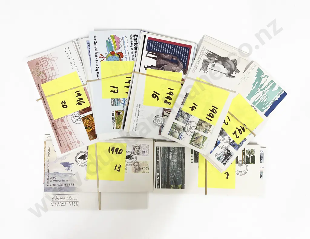 NZ Qty FDC's 1986-2001 and various Image 1++