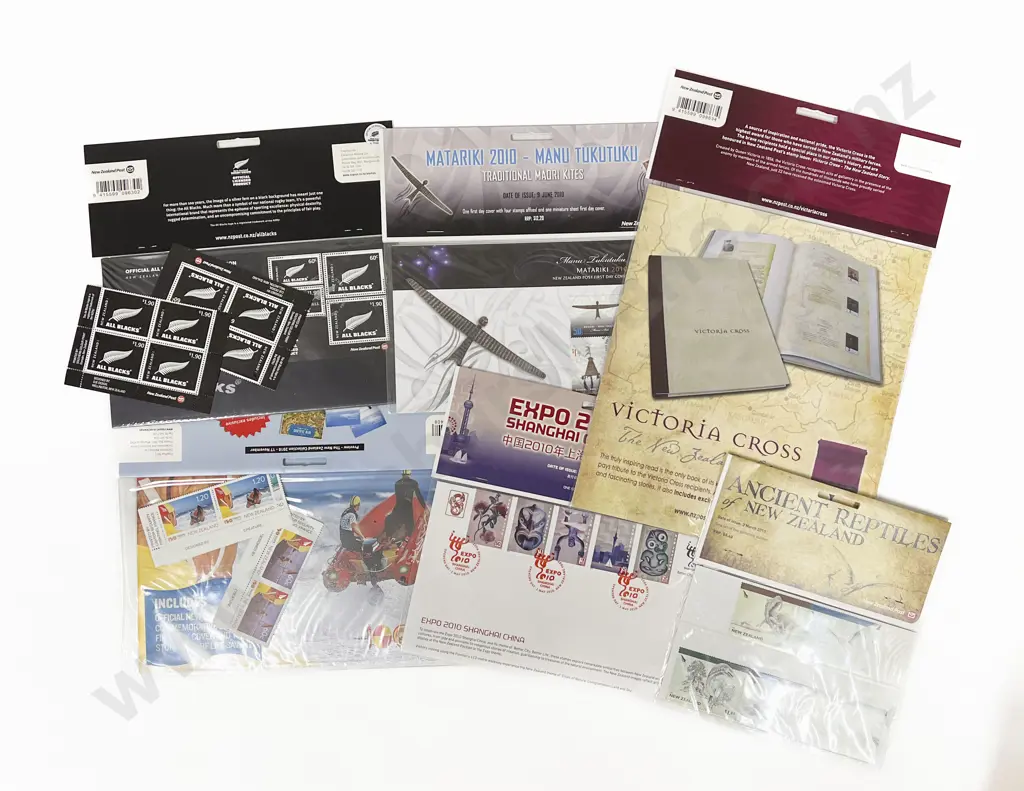 NZ C2007-2011 FDC Unaddressed Packs Miniature Stamp Packs and Loose Stamps Image 1++