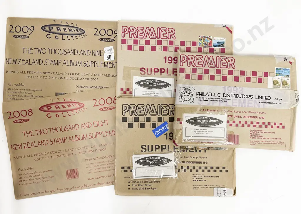 Premier Stamp Collection Album Supplements Image 1++