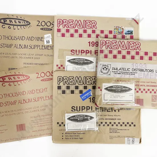 Premier Stamp Collection Album Supplements
