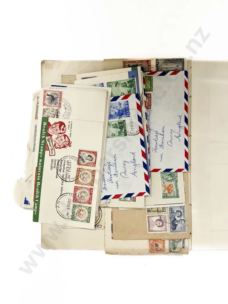 NZ Small Vintage Collection Pre-decimal FDC's Image 1++