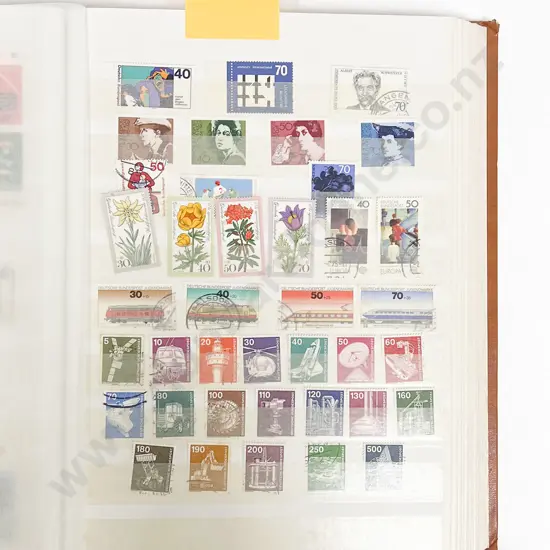 Stock Book Album Pre and Post War German Stamps