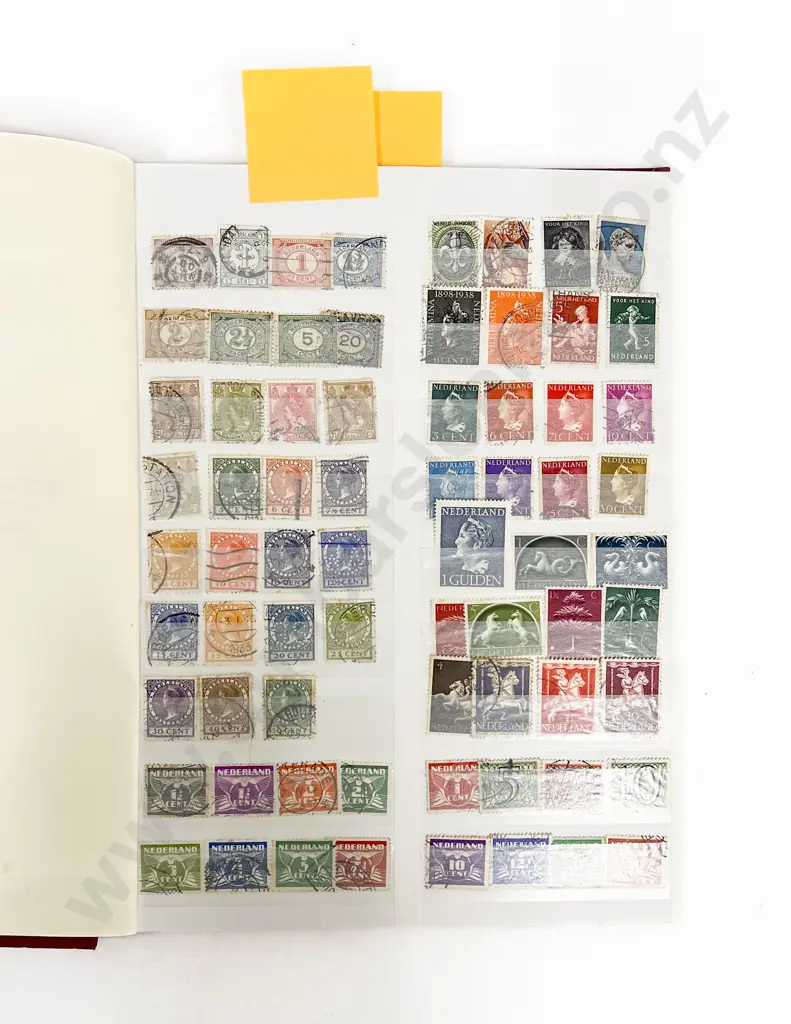 Stock Book Album Netherland Stamps Image 1++
