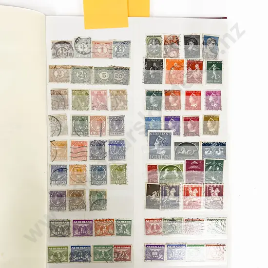Stock Book Album Netherland Stamps