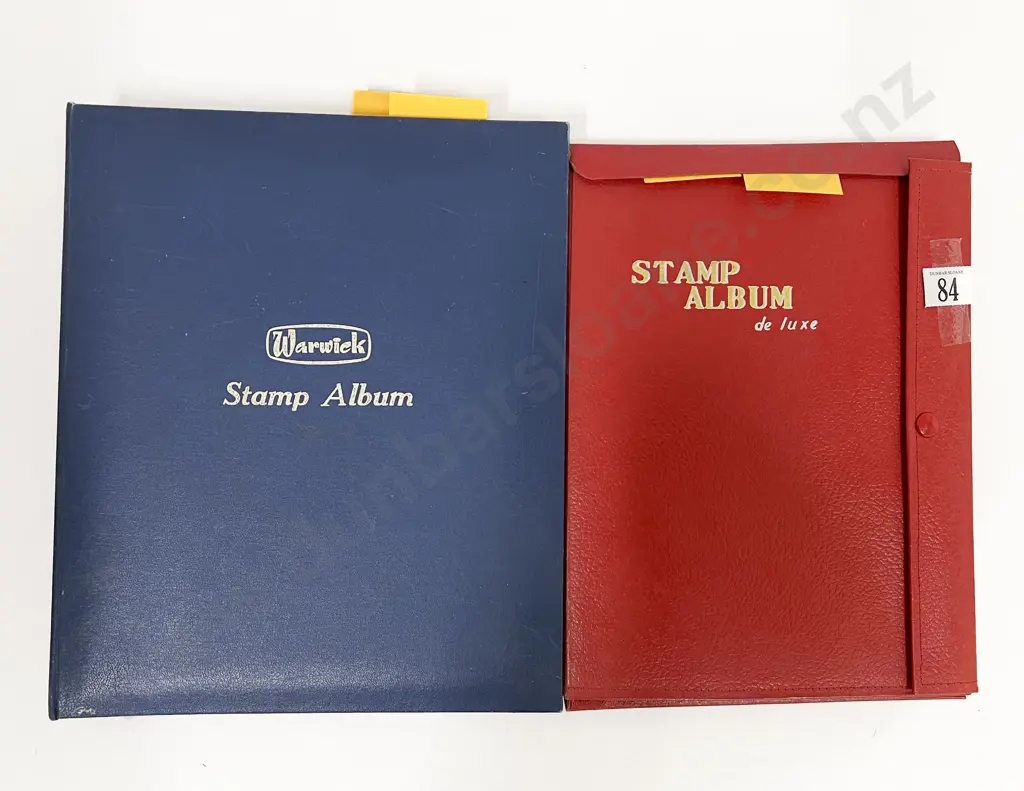 Vintage World Album and Stock Book Album with NZ Image 1++