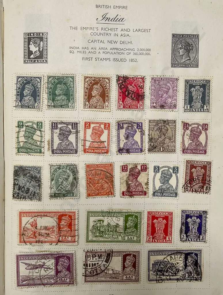 Three Vintage World and NZ Stamp Albums Image 1++