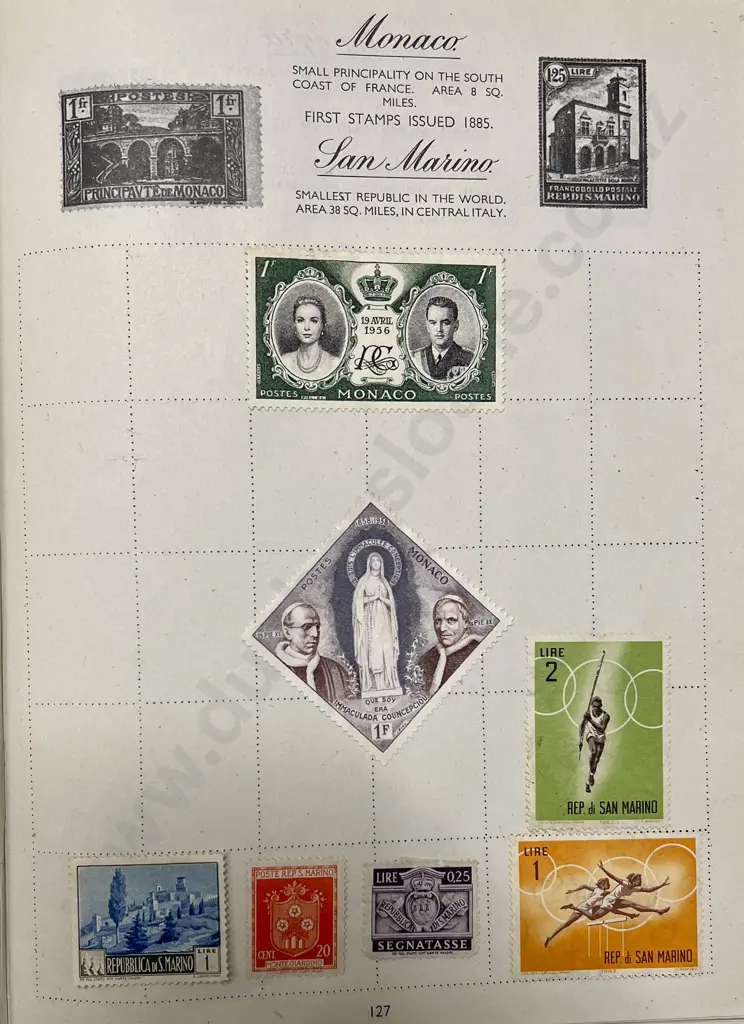 Three Vintage World and NZ Stamp Albums Image 1++