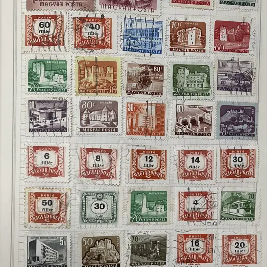 Three Vintage World and NZ Stamp Albums