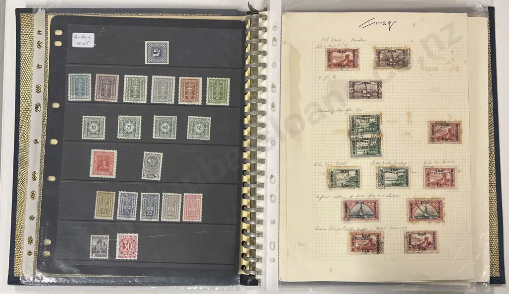 Small Vintage World Stamps Album Image 1++