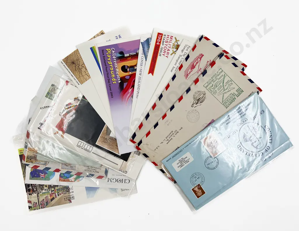 Qty Mainly UK and NZ FDC's Image 1++