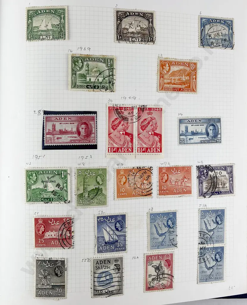 Album C1977 - 1986 Mainly UK Some Vintage World Stamps Image 1++