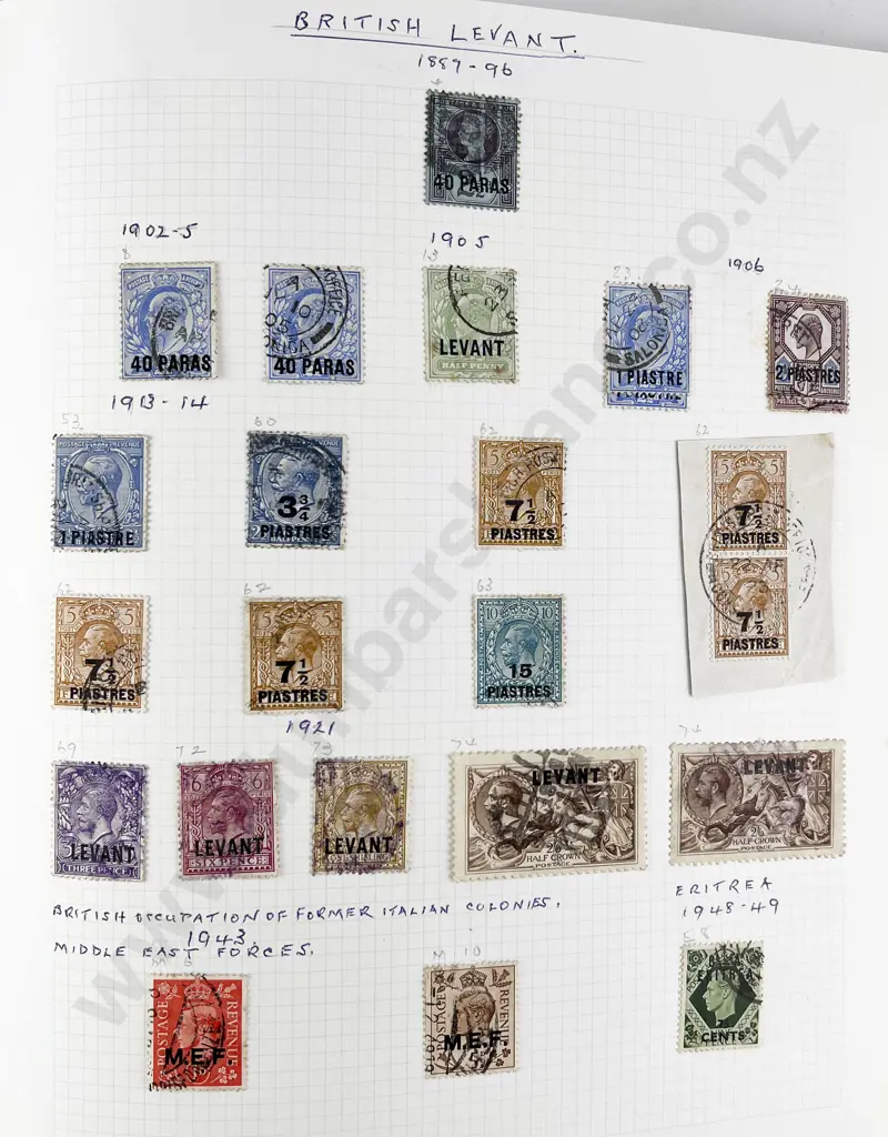 Album C1977 - 1986 Mainly UK Some Vintage World Stamps Image 1++