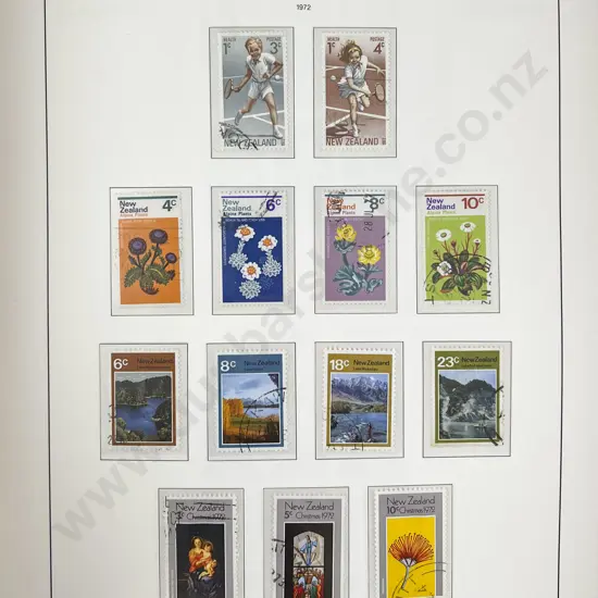 Two Lighthouse Leuchtturm New Zealand Stamp Albums