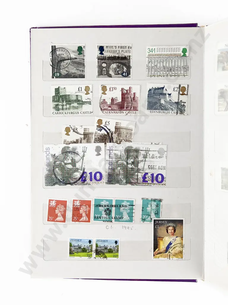 Two Lighthouse Leuchtturm Great Britain Stamp Albums Image 1++