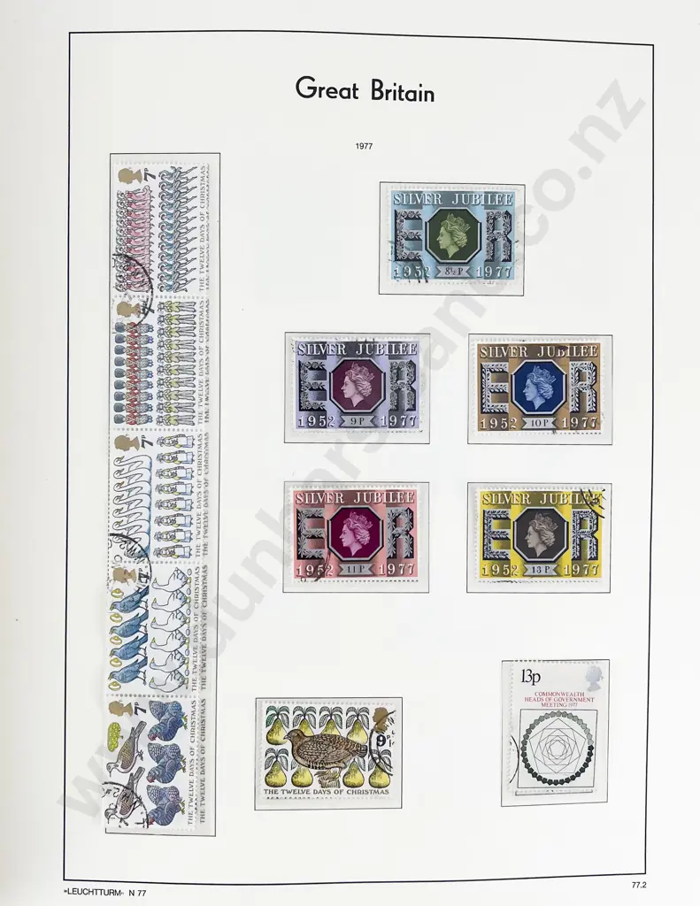 Two Lighthouse Leuchtturm Great Britain Stamp Albums Image 1++
