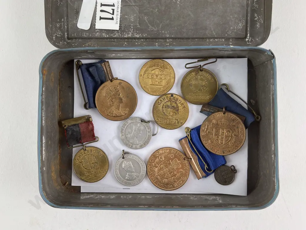 Three NZ 1953 Royal Visit Medals Image 1++