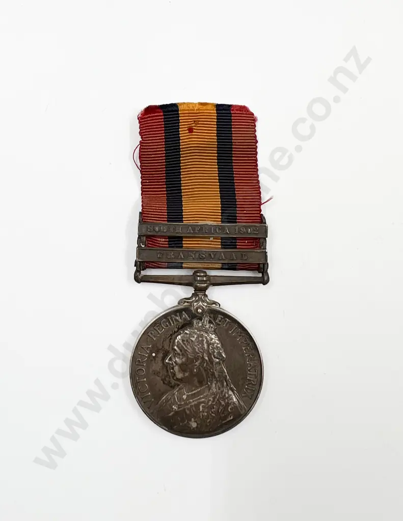 Queens South Africa Medal with two bars Image 1++