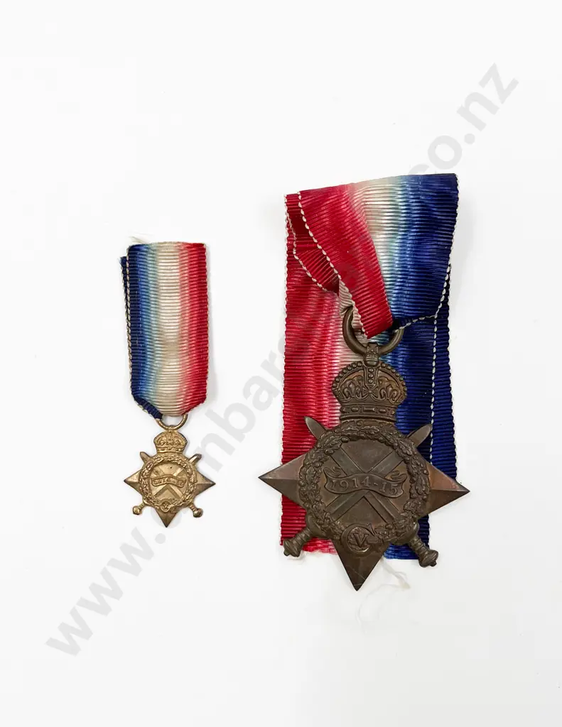 1914-15 Star and Miniature Image 1++