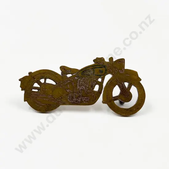WWI Dispatch Rider Motorcycle Badge 1914-18