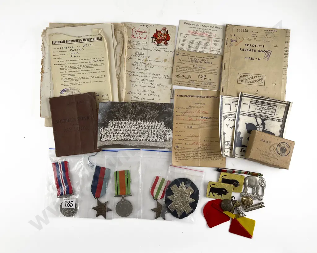 WWII Four Medal Group Image 1++