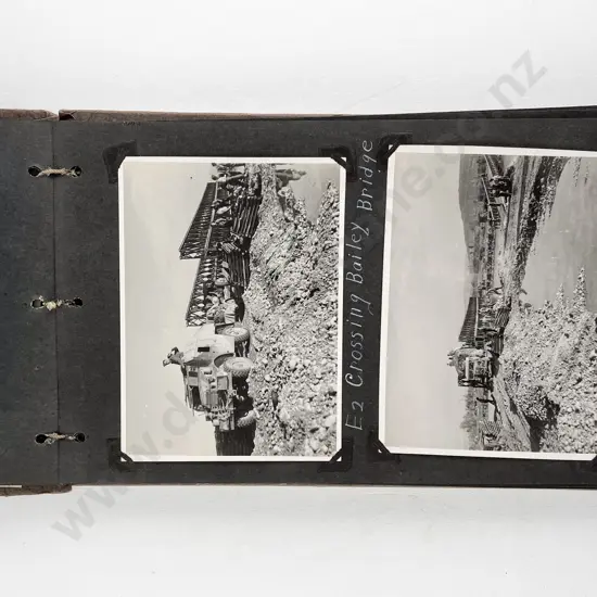 WWII Photograph Album of Italian and other Landscape Views and Scenes