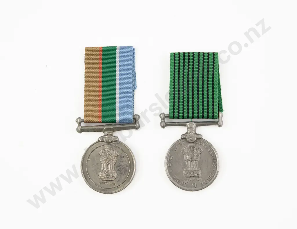 Two India General Service Medals Image 1++