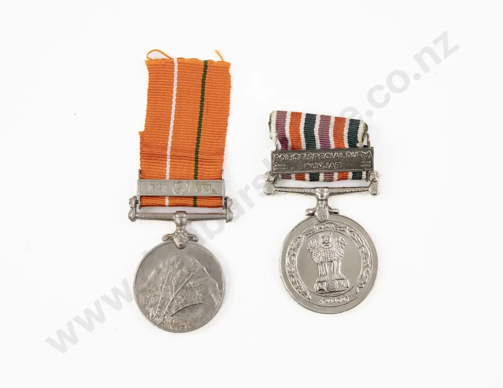 Two India General Service Medals Image 1++