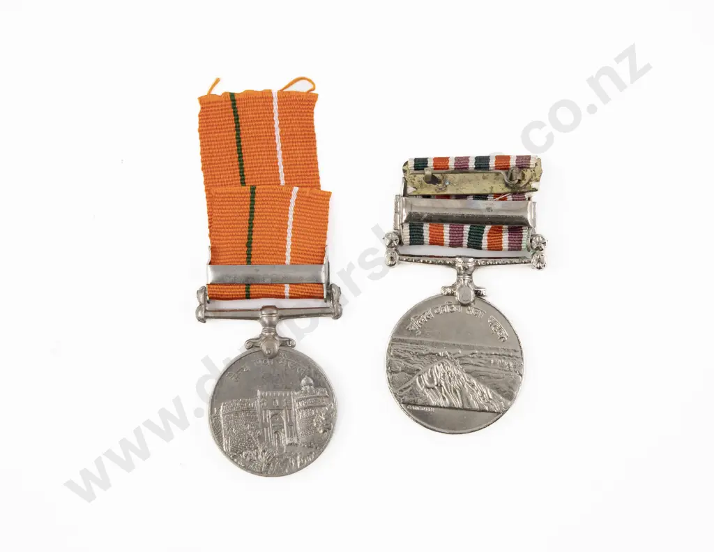 Two India General Service Medals Image 1++