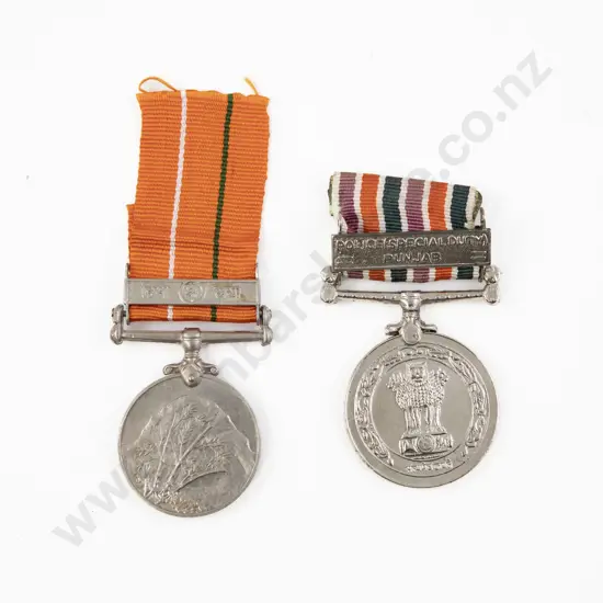 Two India General Service Medals