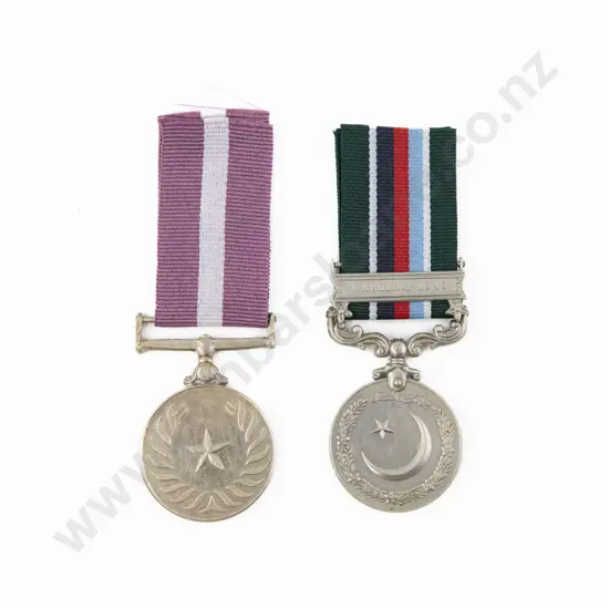 Two Pakistan General Service Medals