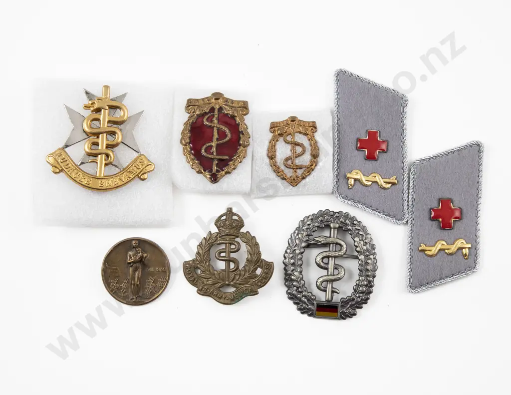 Swiss Red Cross Badge with Various Medical Badges (7) Image 1++