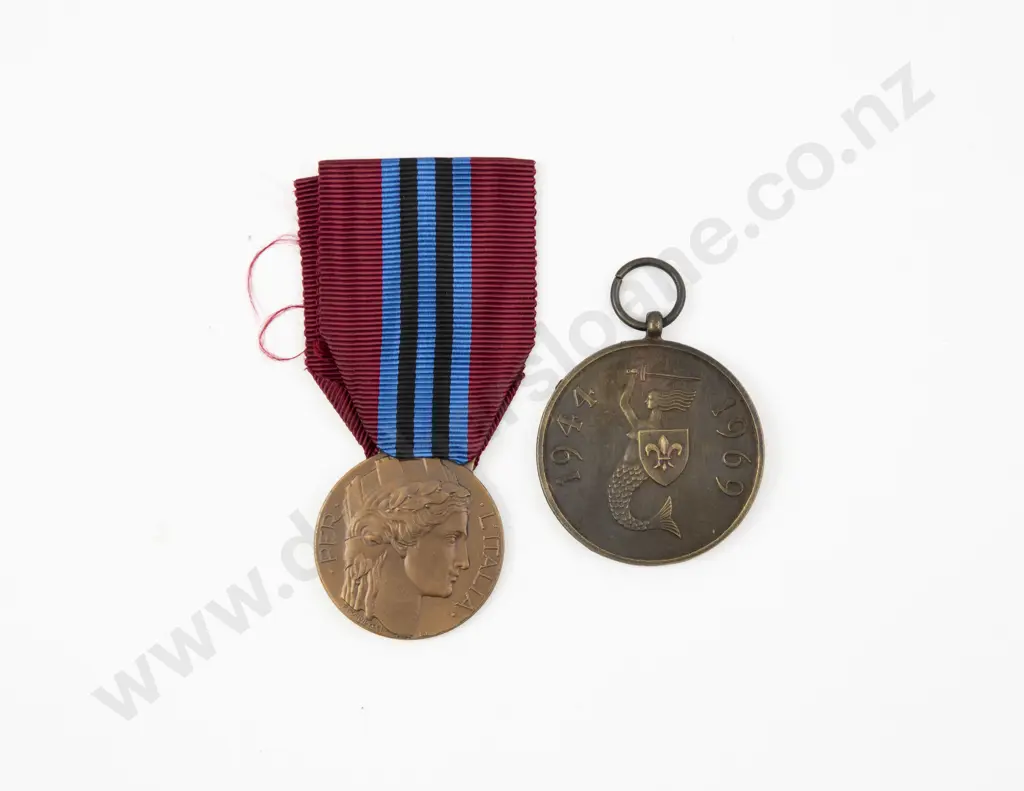 Two Italian Medals Image 1++