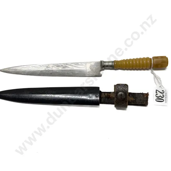Vintage Stiletto Hunting Knife