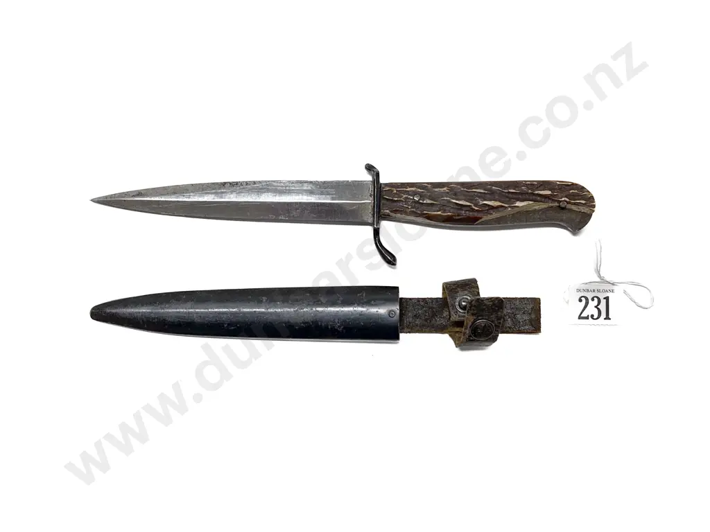 Vintage Stiletto Hunting Knife Image 1++