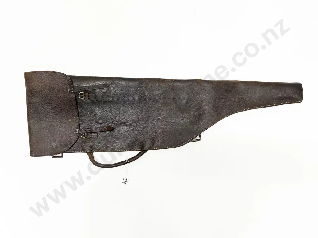 Vintage Leather Gun Satchel Image 1++