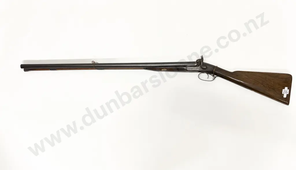 Antique Flintlock Hammer Fire Double Barrel Shotgun Image 1++