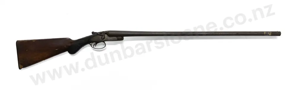 Unknown Vintage Double Barrel Shotgun Image 1++