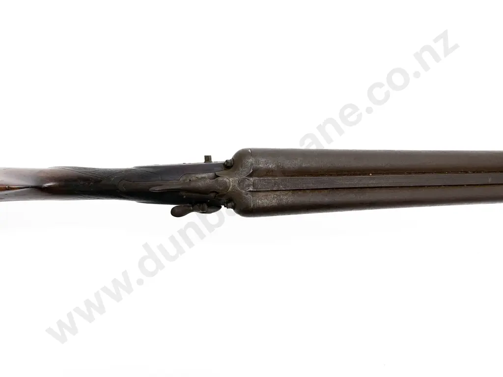 Unknown Vintage Double Barrel Shotgun Image 1++