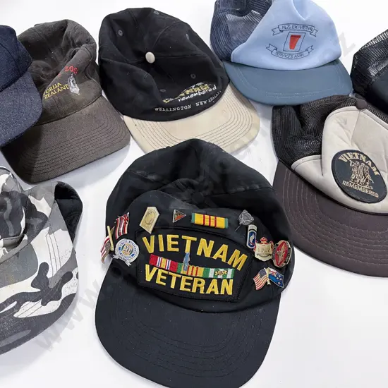 Collection Vietnam and Other Caps