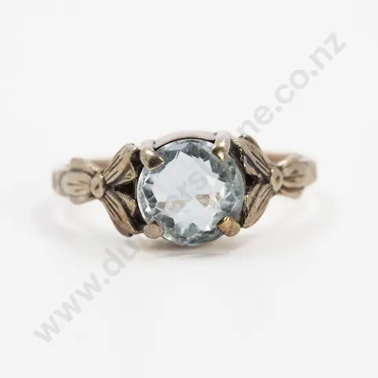 9ct Single Topaz Dress Ring