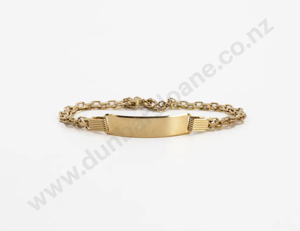 18ct Identity Bracelet Image 1++