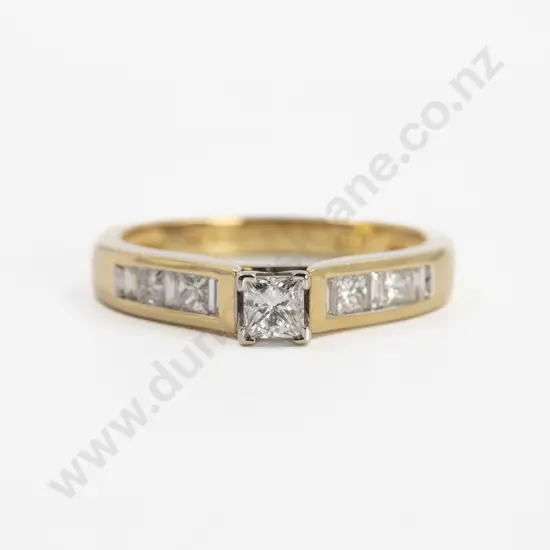 18ct Solitaire Diamond Ring