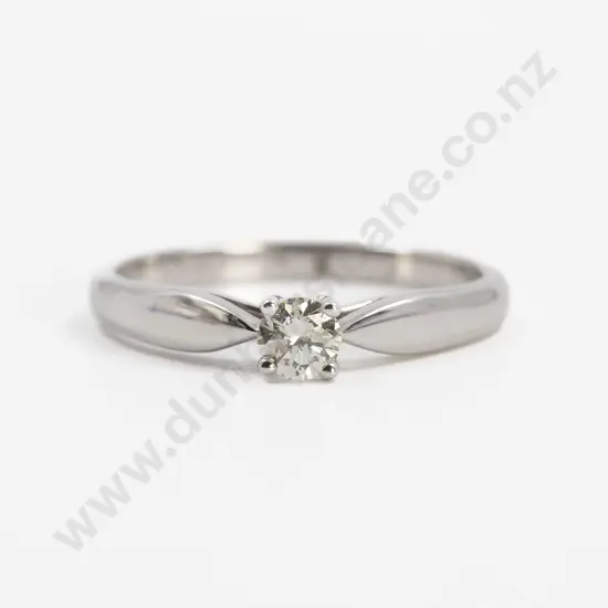 10ct Solitaire Diamond Ring