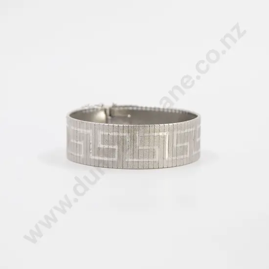 .835 Silver Fine Mesh Bracelet