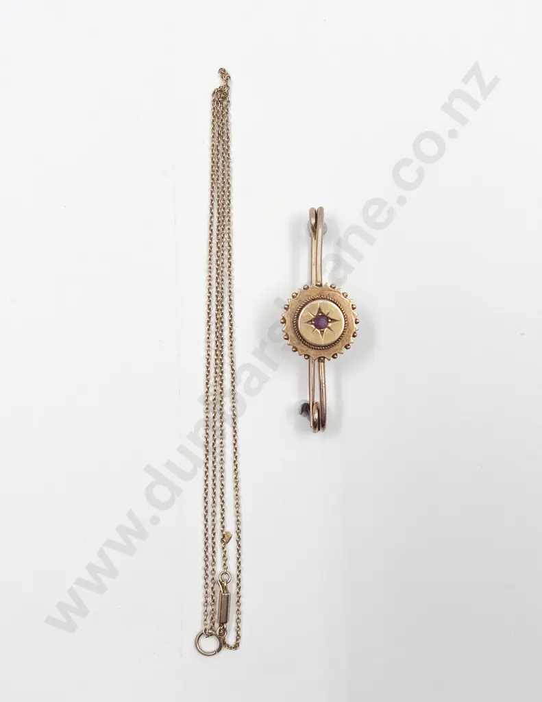 9ct Fine Neck Chain Pendant Image 1++